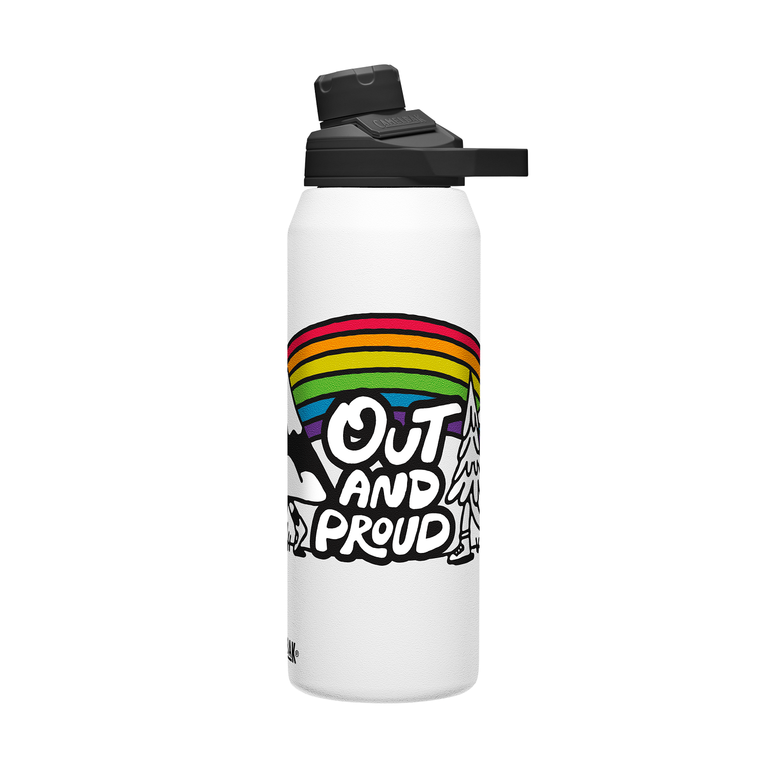 chute-mag-32-oz-water-bottle-insulated-stainless-steel-plus-cleanup-kit-pride-collection-limited-edition-u6 xhvxlhasbo