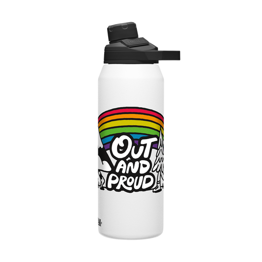 chute-mag-32-oz-water-bottle-insulated-stainless-steel-plus-cleanup-kit-pride-collection-limited-edition-u6 xhvxlhasbo